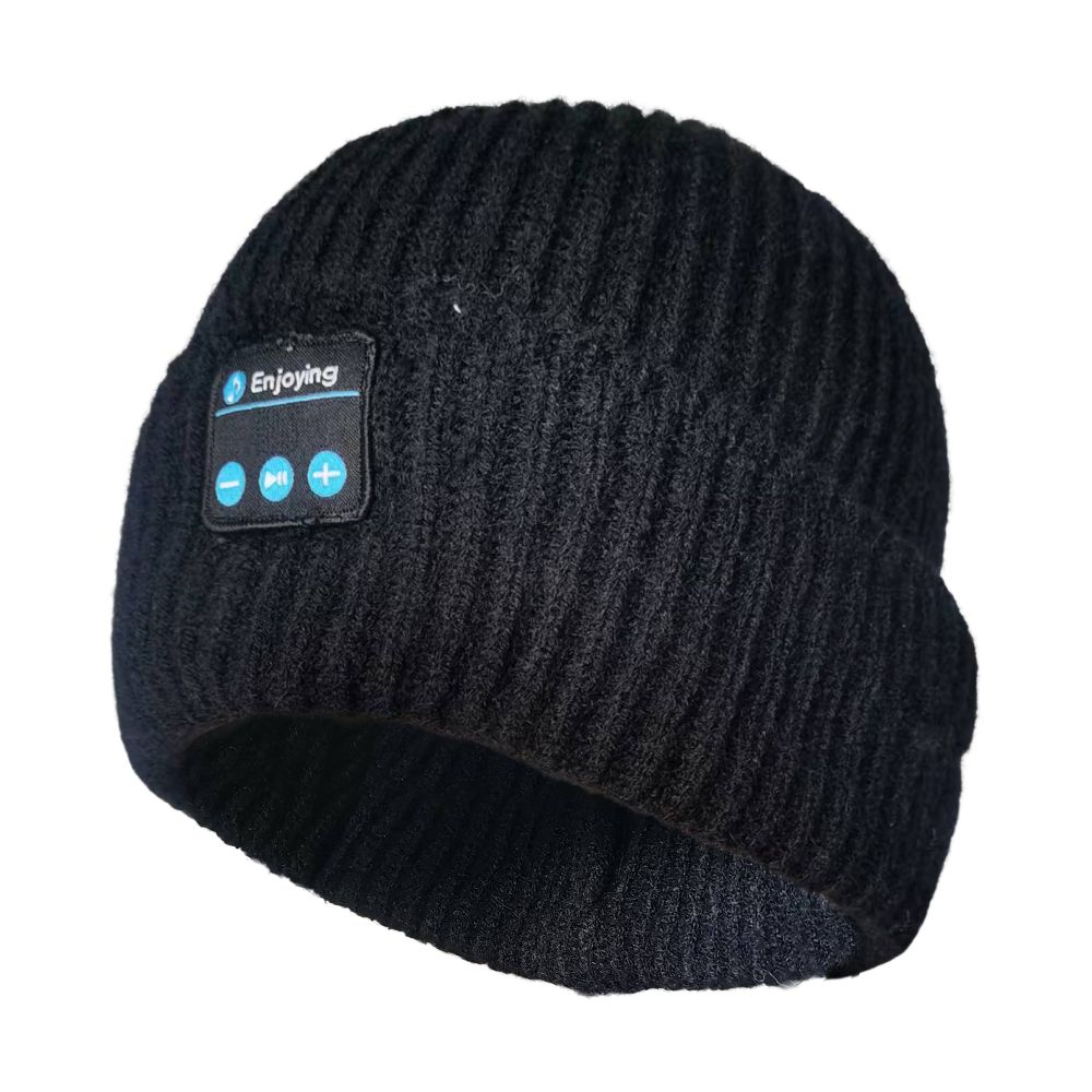 Casque Bluetooth Beanie Hat Noir