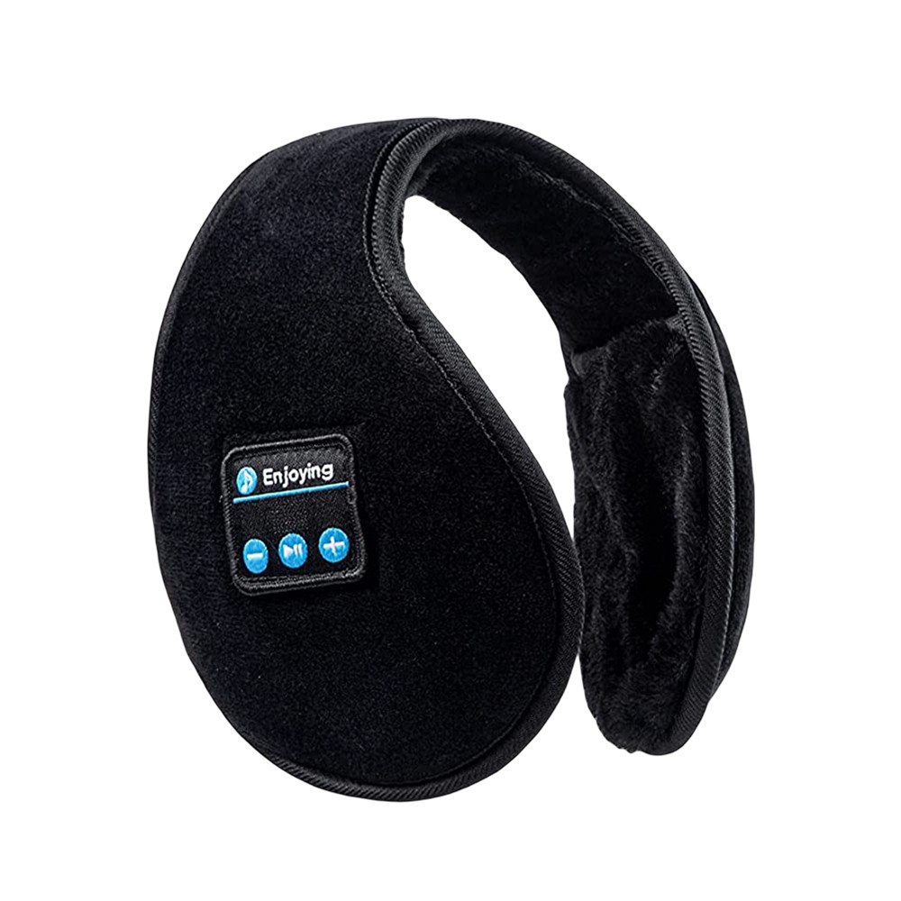 Cache-oreilles Bluetooth Hiver Noir