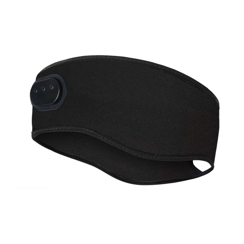 Casque de sport bandeau Bluetooth extensible noir