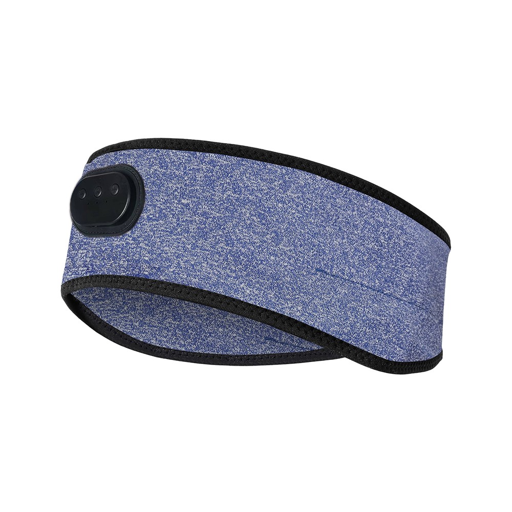 Casque de sport bandeau Bluetooth extensible bleu ciel